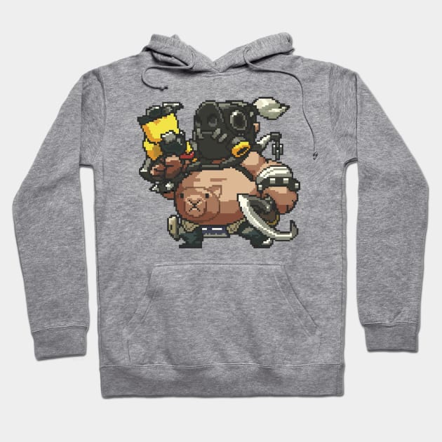 Roadhog Pixel Hoodie by Genessis